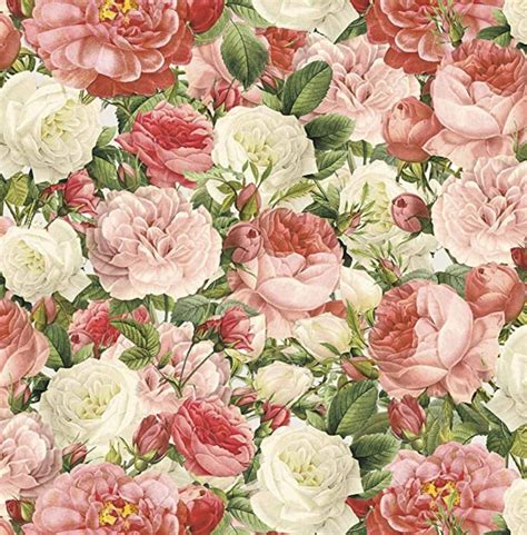 floral flannel fabric by the yard|rose print cotton fabric.